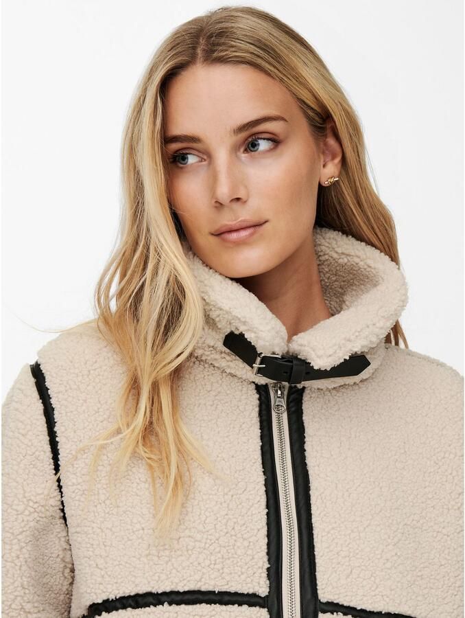 JDY Korte jas FROSTY LIFE TEDDY LONG JKT OTW NOOS - Foto 4