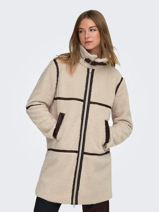 JDY Korte jas FROSTY LIFE TEDDY LONG JKT OTW NOOS - Foto 8