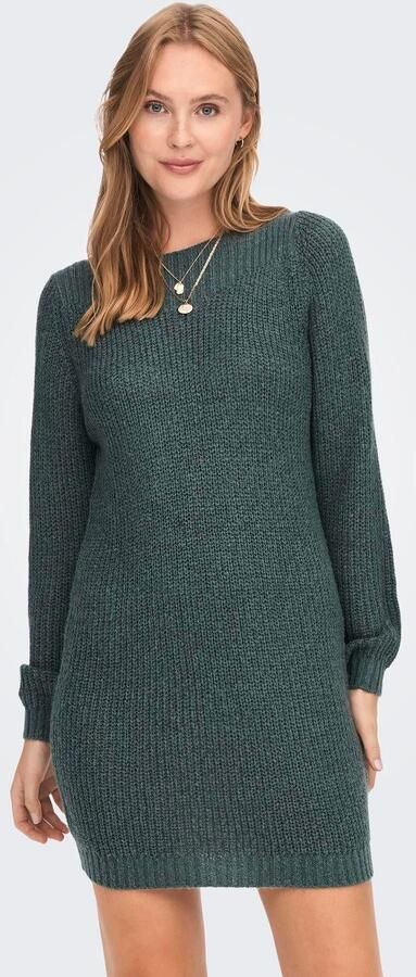 JDY Mini-jurk WHITNEY MEGAN L S BOAT DRESS KNT NOOS - Foto 7