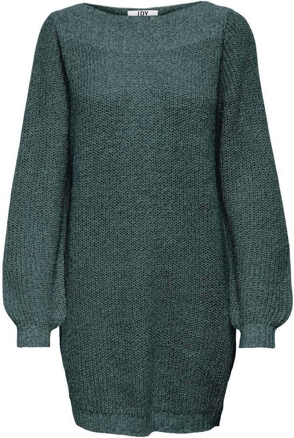 JDY Mini-jurk WHITNEY MEGAN L S BOAT DRESS KNT NOOS - Foto 6