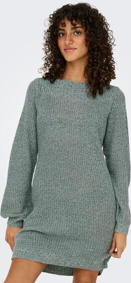 JDY Mini-jurk WHITNEY MEGAN L S BOAT DRESS KNT NOOS - Foto 13