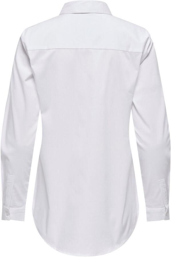 Jacqueline de Yong Klassieke Witte Blouse met Lange Mouwen White Dames - Foto 10