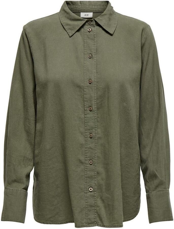 JDY Overhemdblouse SAY L S LINEN LOOSE SHIRT WVN NOOS - Foto 2