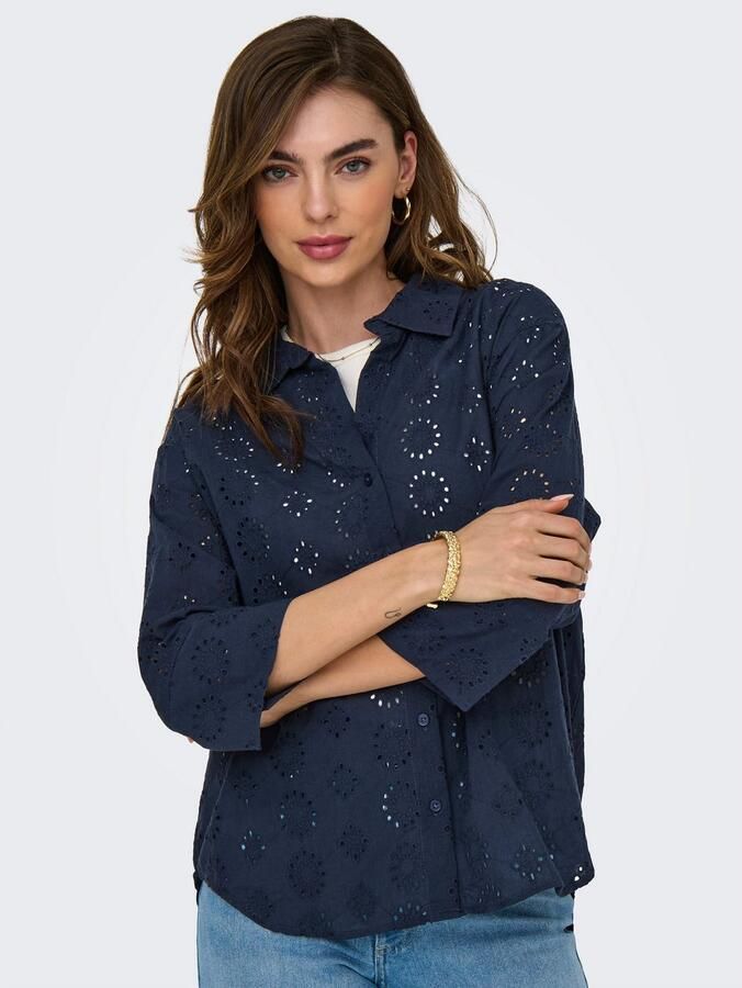 JDY Overhemdblouse TALLIE 3 4 LONG SHIRT WVN NOOS - Foto 3