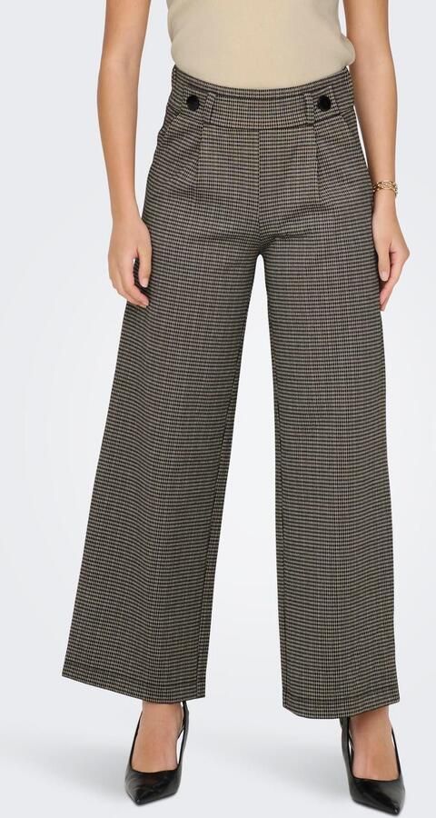 Jacqueline de Yong Beige Palazzo Broek Herfst Winter Collectie Beige Dames - Foto 6