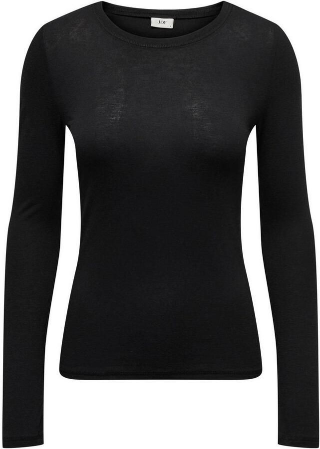 JDY Shirt met lange mouwen SUMA WOOLBLEND L S ONECK TOP JRS NOOS - Foto 5