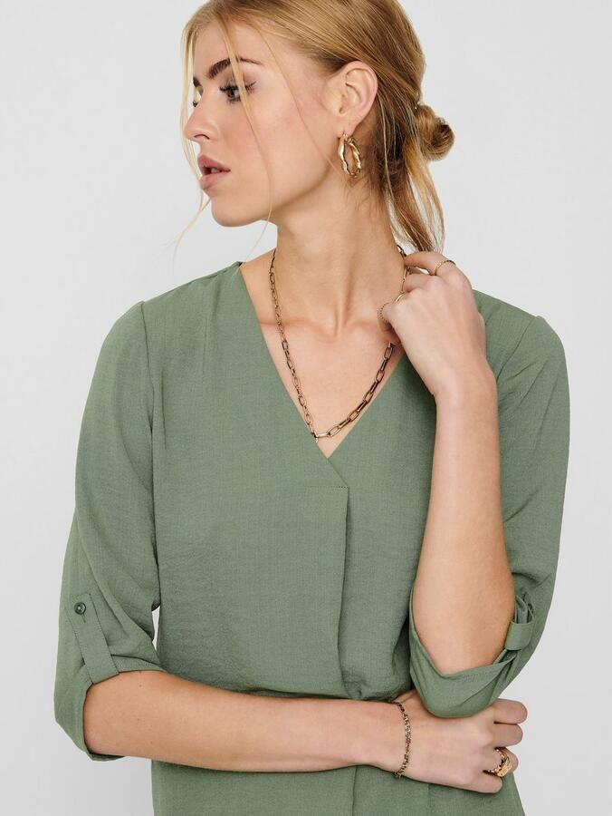 JDY Shirtblouse DIVYA LIFE 3 4 TOP WVN NOOS - Foto 4