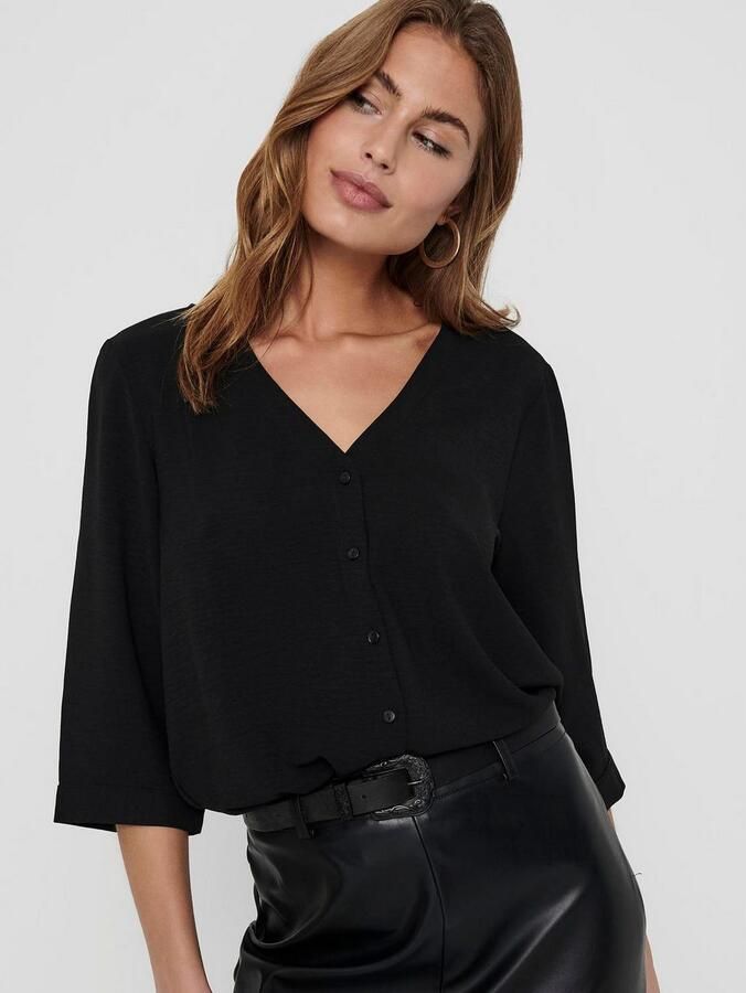 JDY Shirtblouse LION CAPOTE 3 4 SHIRT WVN NOOS - Foto 7