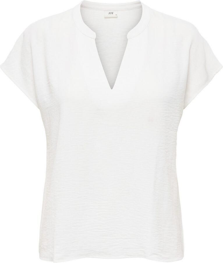 Jacqueline de Yong Leeuw Korte Mouw Top White Dames - Foto 4