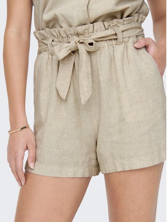 JDY Short SAY MW LINEN SHORTS WVN NOOS - Foto 5