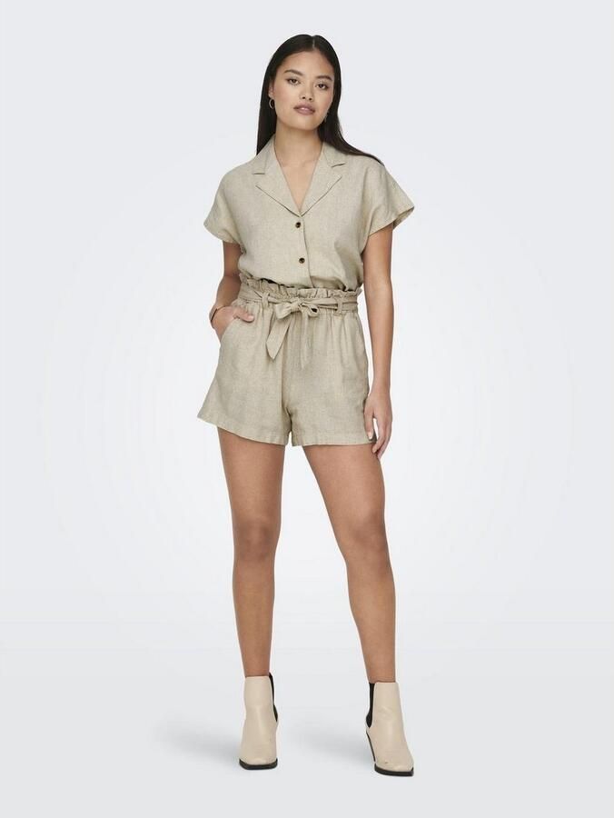 JDY Short SAY MW LINEN SHORTS WVN NOOS - Foto 6