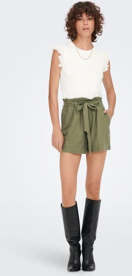 Jacqueline de Yong Groene dames shorts voor lente zomer Green Dames - Foto 8