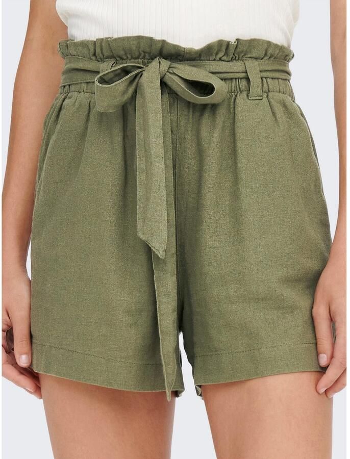 Jacqueline de Yong Groene dames shorts voor lente zomer Green Dames - Foto 5