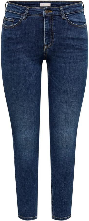 JDY Skinny fit jeans FINA MW SKINNY ANK JNS DB NOOS DNM - Foto 5