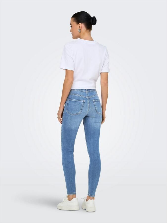 JDY Skinny fit jeans FINA MW SKINNY ANK JNS MB NOOS DNM - Foto 4