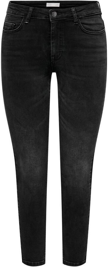 JDY Skinny fit jeans FINA MW SKINNY ANKLE JNS BLK DNM NOOS - Foto 5