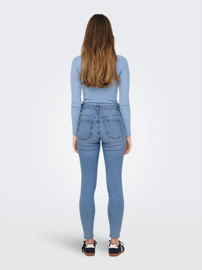 JDY Skinny fit jeans MOON HW SKINNY JEANS MEDBLUEDNM NOOS - Foto 4