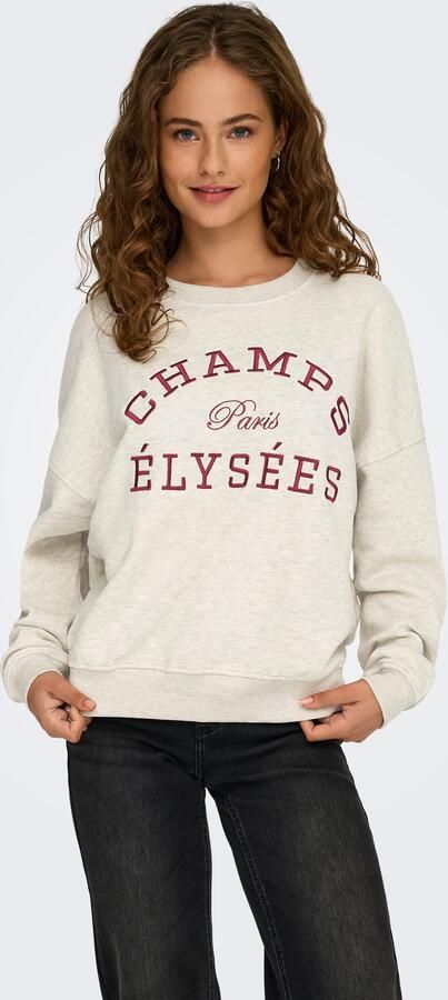 JDY Sweatshirt MESA L S O-NECK EMB SWEAT JRS NOOS - Foto 8