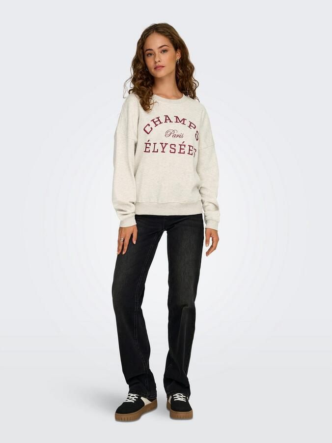 JDY Sweatshirt MESA L S O-NECK EMB SWEAT JRS NOOS - Foto 6