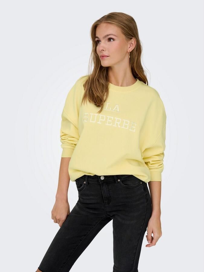 JDY Sweatshirt MESA L S O-NECK EMB SWEAT JRS NOOS - Foto 7