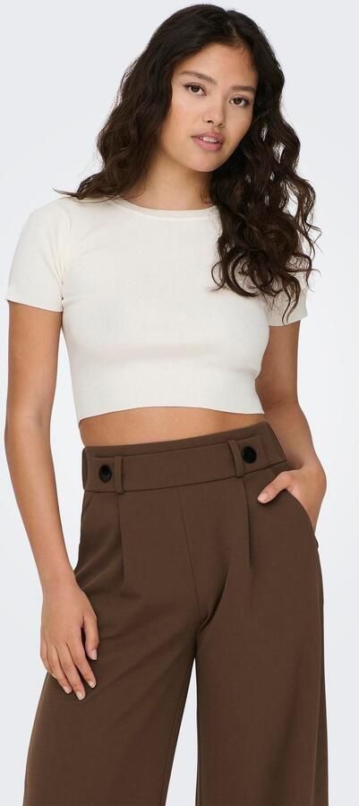 JDY Trui met korte mouwen CIRKELINE S S CROP TOP KNT NOOS - Foto 5