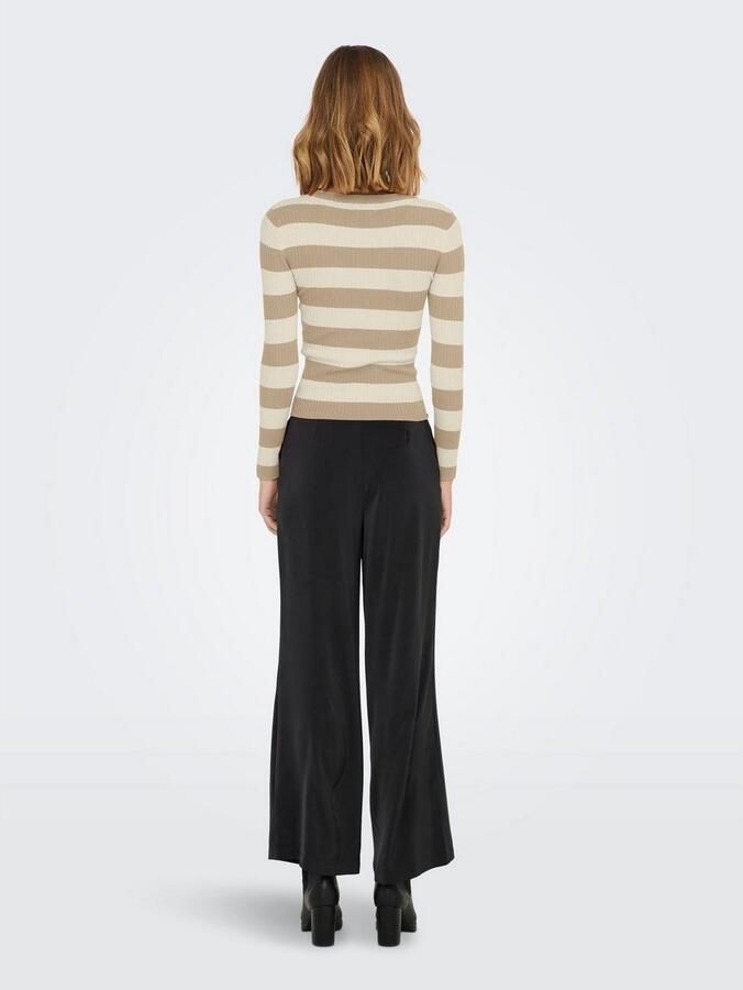 JDY Trui met ronde hals PLUM L S O-NECK PULLOVER KNT NOOS - Foto 5