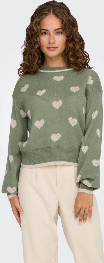 JDY Trui met ronde hals ROMANCE L S JACQ. PULLOVER KNT NOOS - Foto 5