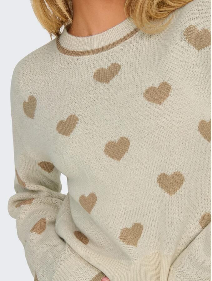 JDY Trui met ronde hals RO CE L S JACQ. PULLOVER KNT NOOS - Foto 2