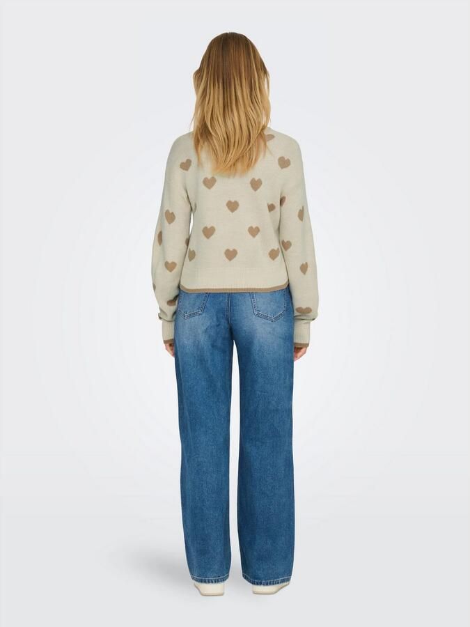 JDY Trui met ronde hals RO CE L S JACQ. PULLOVER KNT NOOS - Foto 5