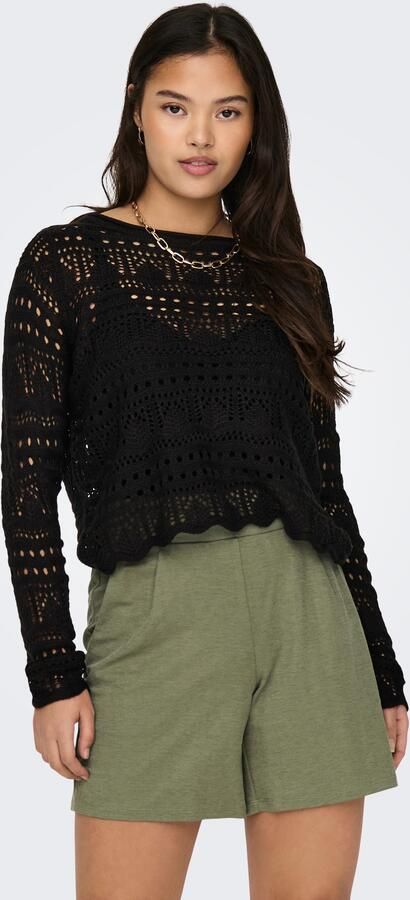 JDY Trui met ronde hals SUN LAY L S BOATNECK PULLOV. KNT NOOS - Foto 7