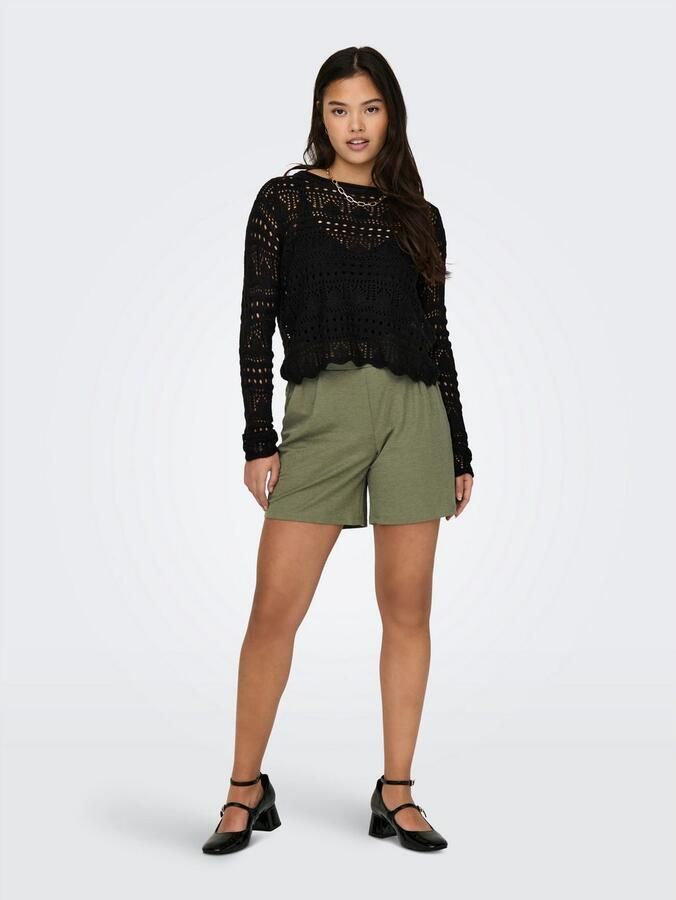 JDY Trui met ronde hals SUN LAY L S BOATNECK PULLOV. KNT NOOS - Foto 5