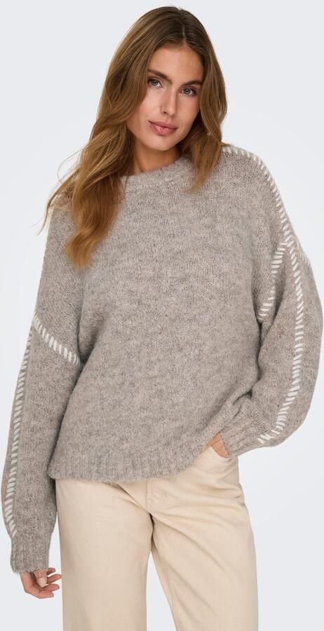 JDY Trui met ronde hals ZOEY LIFE L S ON STITCH PULL KNT NOOS - Foto 11