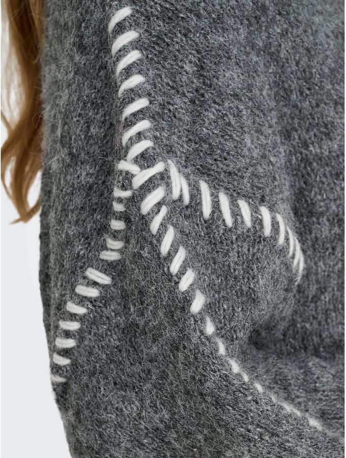 JDY Trui met ronde hals ZOEY LIFE L S ON STITCH PULL KNT NOOS - Foto 2