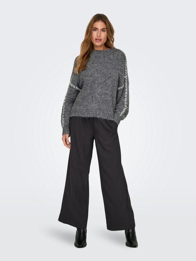 JDY Trui met ronde hals ZOEY LIFE L S ON STITCH PULL KNT NOOS - Foto 5