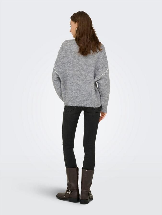 JDY Trui met ronde hals ZOEY LIFE L S ON STITCH PULL KNT NOOS - Foto 8