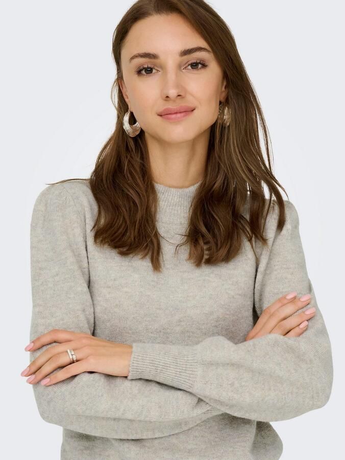 Jacqueline de Yong Grijze Marl Gebreide Kleding voor Vrouwen Gray Dames - Foto 8