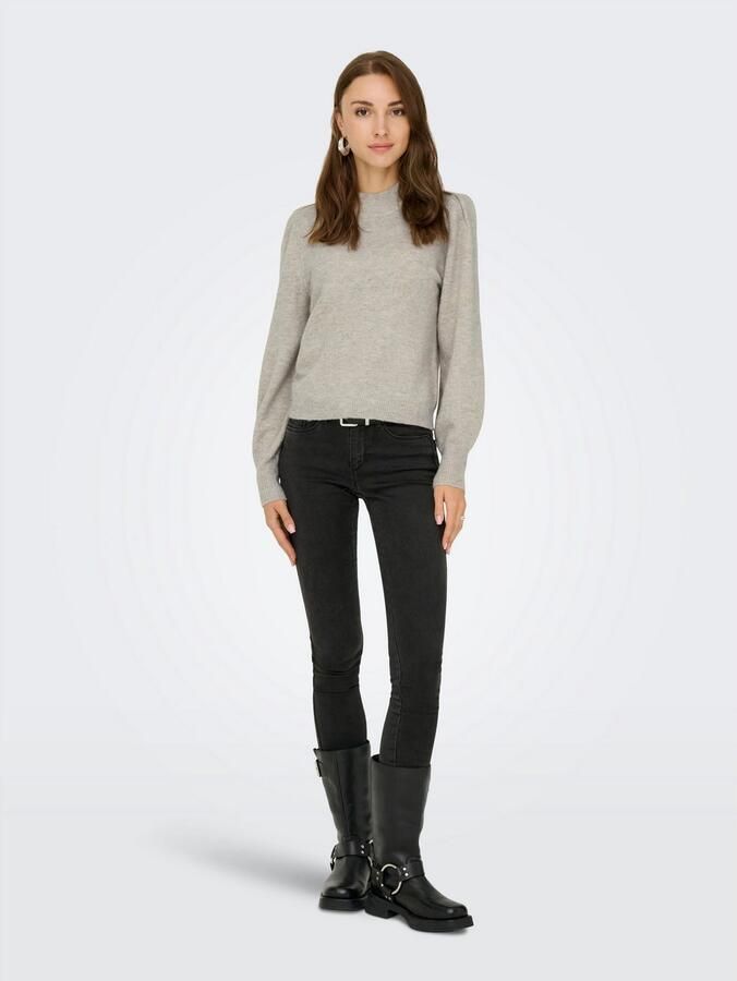 Jacqueline de Yong Grijze Marl Gebreide Kleding voor Vrouwen Gray Dames - Foto 10