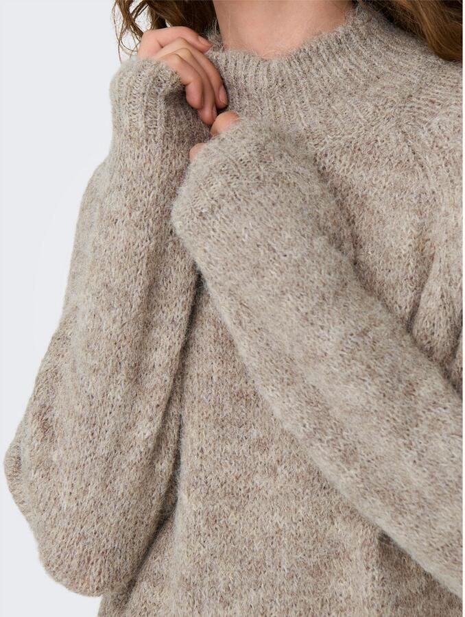 JDY Trui met staande kraag ZOEY LIFE L S HN RAGLAN PUL KNT NOOS