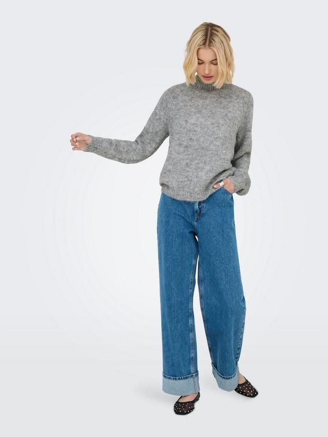 JDY Trui met staande kraag ZOEY LIFE L S HN RAGLAN PUL KNT NOOS - Foto 3