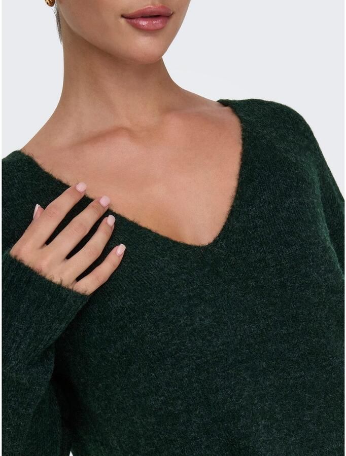 JDY Trui met V-hals ELANORA L S V-NECK PULLO. KNT NOOS