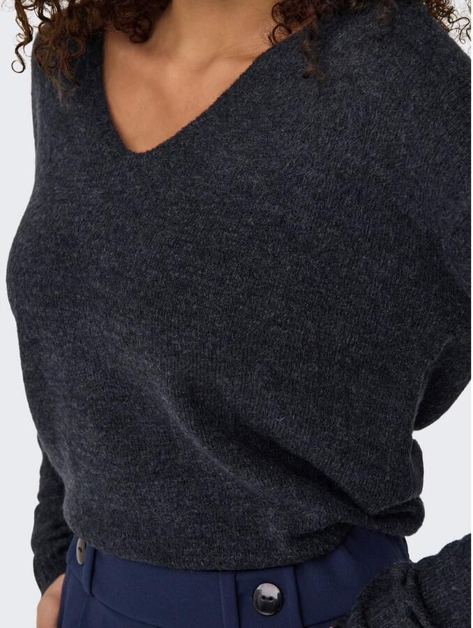 JDY Trui met V-hals ELANORA L S V-NECK PULLO. KNT NOOS - Foto 2