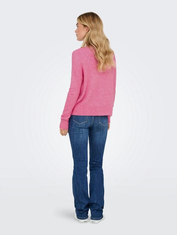 JDY Trui met V-hals ELANORA L S V-NECK PULLO. KNT NOOS - Foto 4