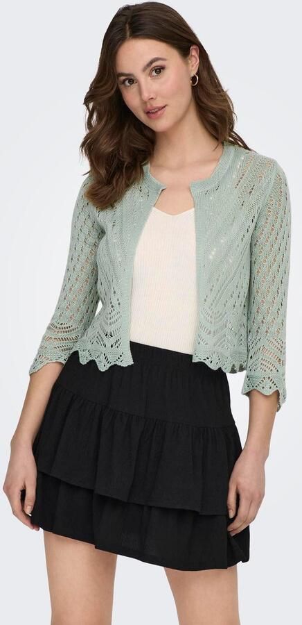 JDY Vest SUN 3 4 CROPPED CARDIGAN KNT NOOS - Foto 6