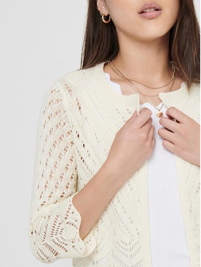 JDY Vest SUN 3 4 CROPPED CARDIGAN KNT NOOS - Foto 5
