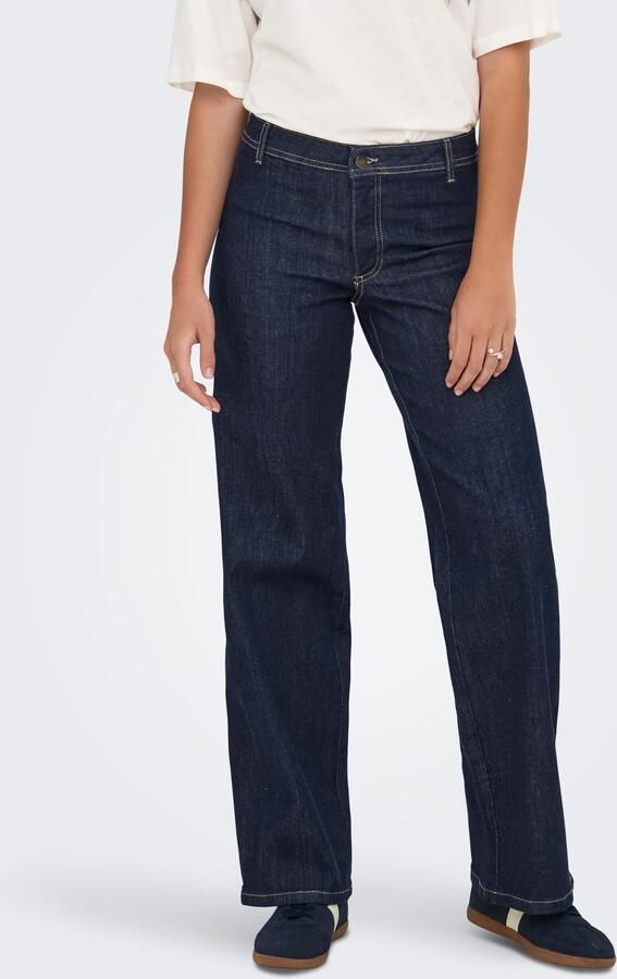 JDY Wijde jeans VANESSA MIDWAIST WIDE JEANS DBD DENIM - Foto 7