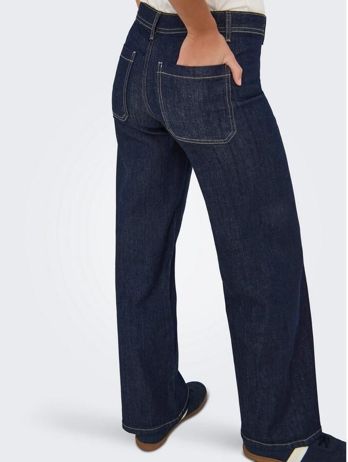 JDY Wijde jeans VANESSA MIDWAIST WIDE JEANS DBD DENIM - Foto 2