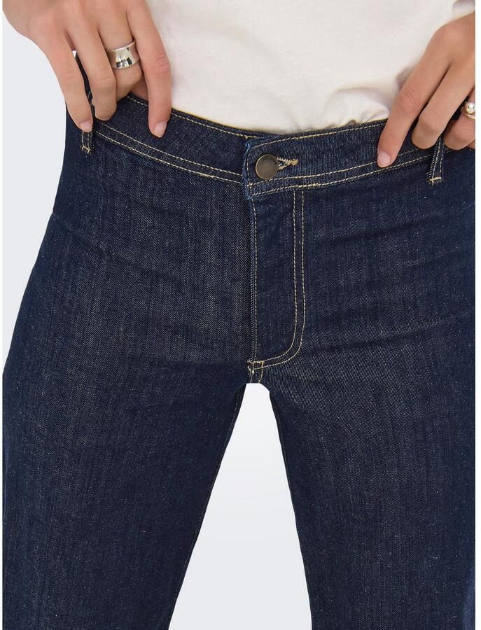 JDY Wijde jeans VANESSA MIDWAIST WIDE JEANS DBD DENIM