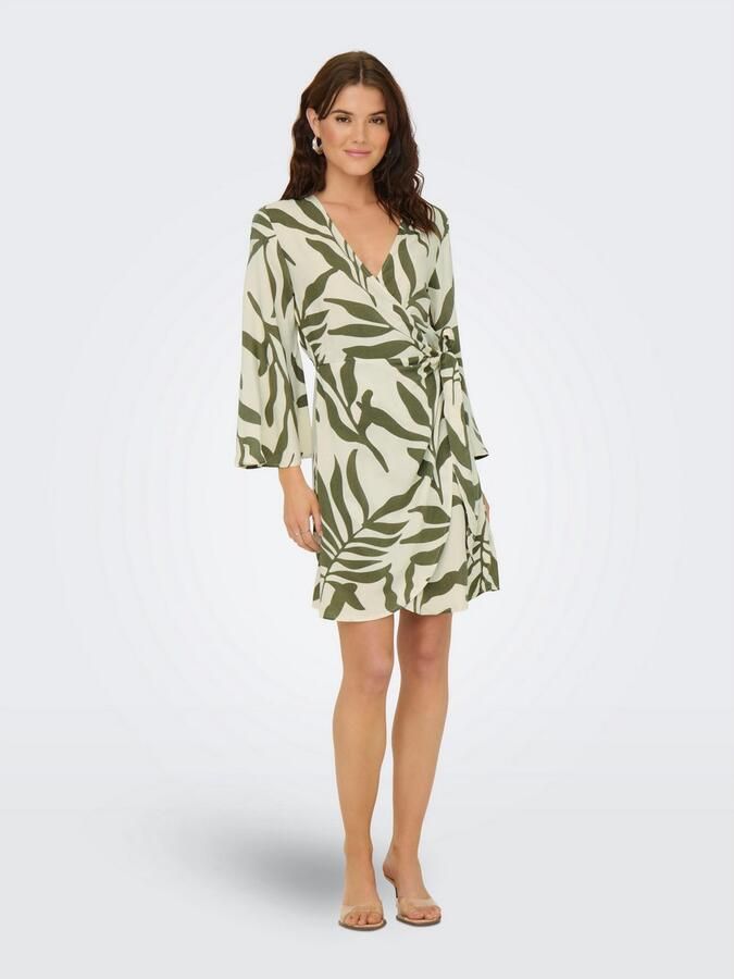 JDY Wikkeljurk SEZEN LIFE 7 8 SHORT DRESS WVN DIA - Foto 4