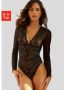 Jette Joop Body met lange mouwen in een verleidelijke transparante look sexy lingerie sexy ondergoed - Thumbnail 3
