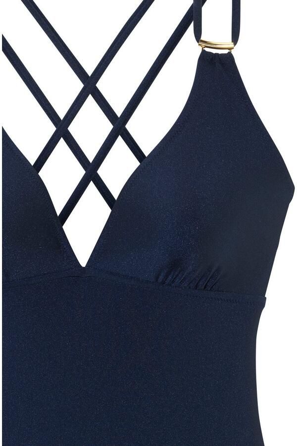 Jette Joop Badpak Giulia met goudkleurige glanzende coating en accessoires - Foto 4